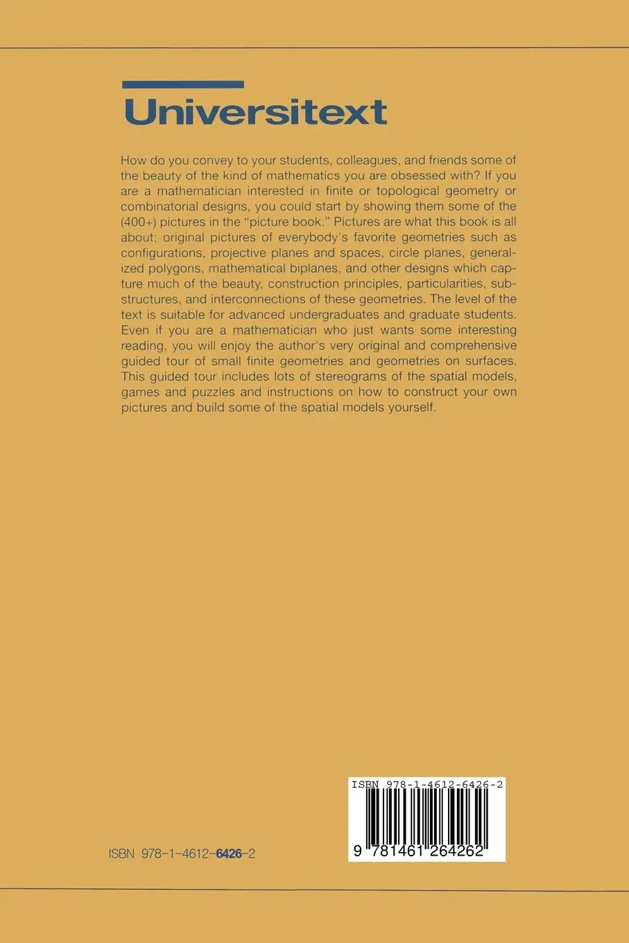 Rückseite: 9781461264262 | A Geometrical Picture Book | Burkard Polster | Taschenbuch | xx | 2012