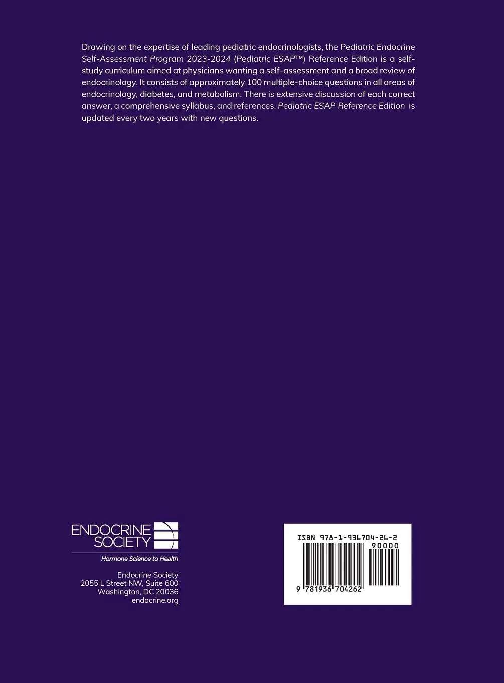 Rückseite: 9781936704262 | Pediatric ESAP 2023-2024 | Liuska M. Pesce | Buch | Englisch | 2023