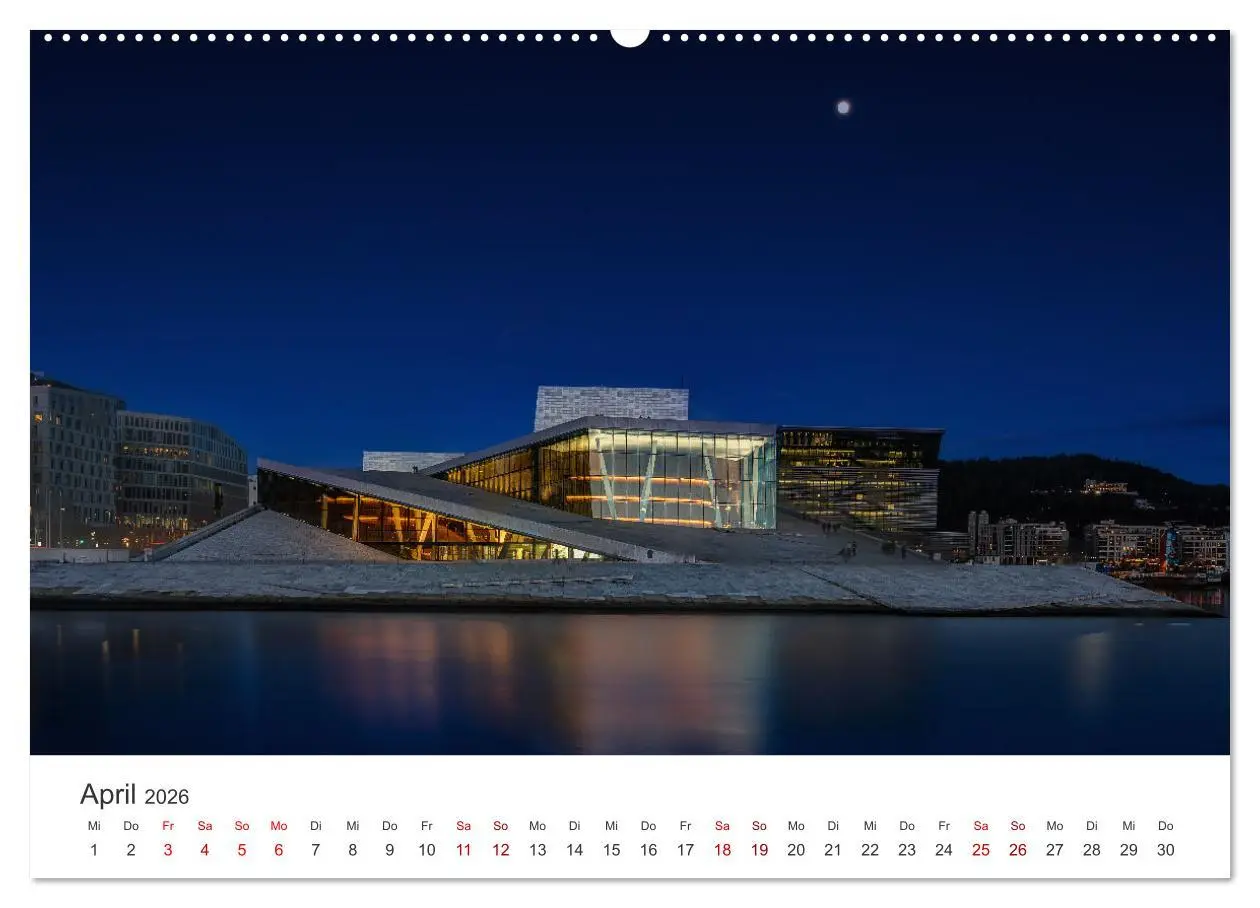 Bild: 9783457414262 | Ein Rundgang in Oslo (hochwertiger Premium Wandkalender 2026 DIN A2...