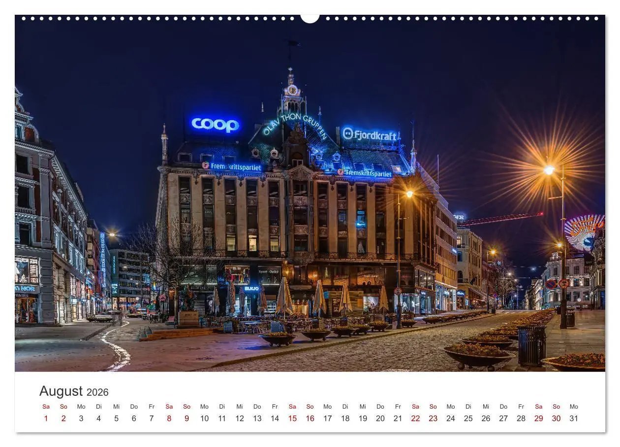 Bild: 9783457414262 | Ein Rundgang in Oslo (hochwertiger Premium Wandkalender 2026 DIN A2...