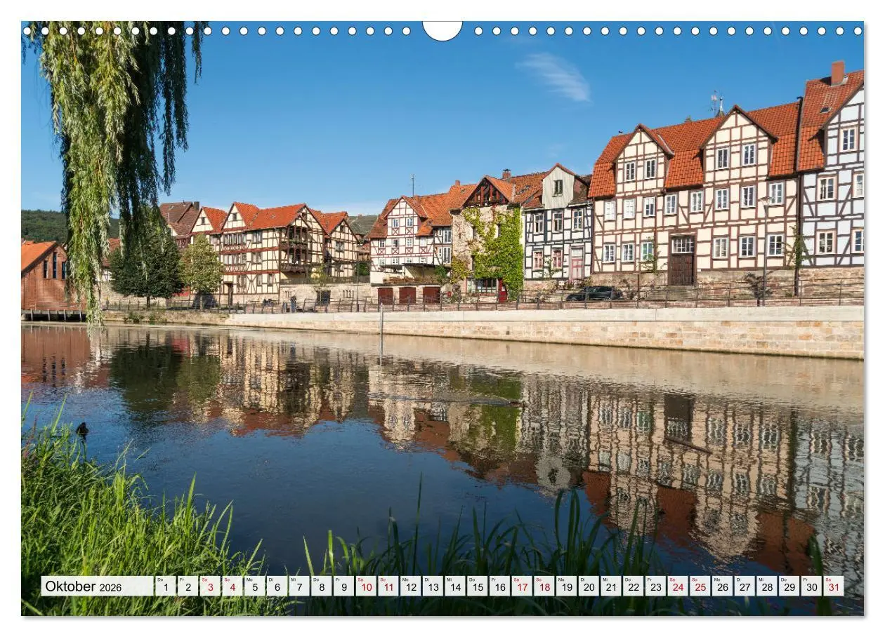 Bild: 9783457584262 | Das Weserbergland (Wandkalender 2026 DIN A3 quer), CALVENDO...