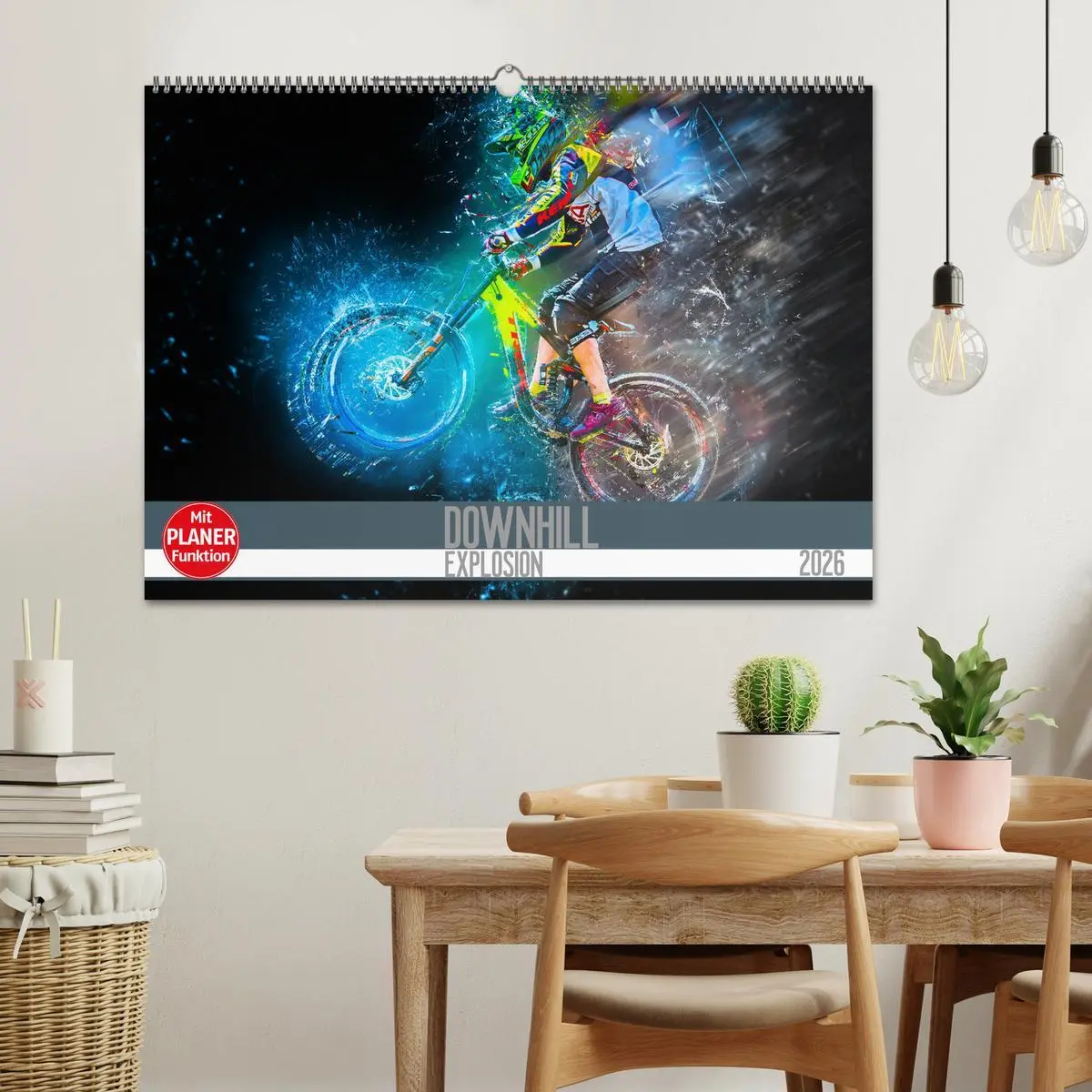 Bild: 9783457894262 | Downhill Explosion (Wandkalender 2026 DIN A2 quer), CALVENDO...