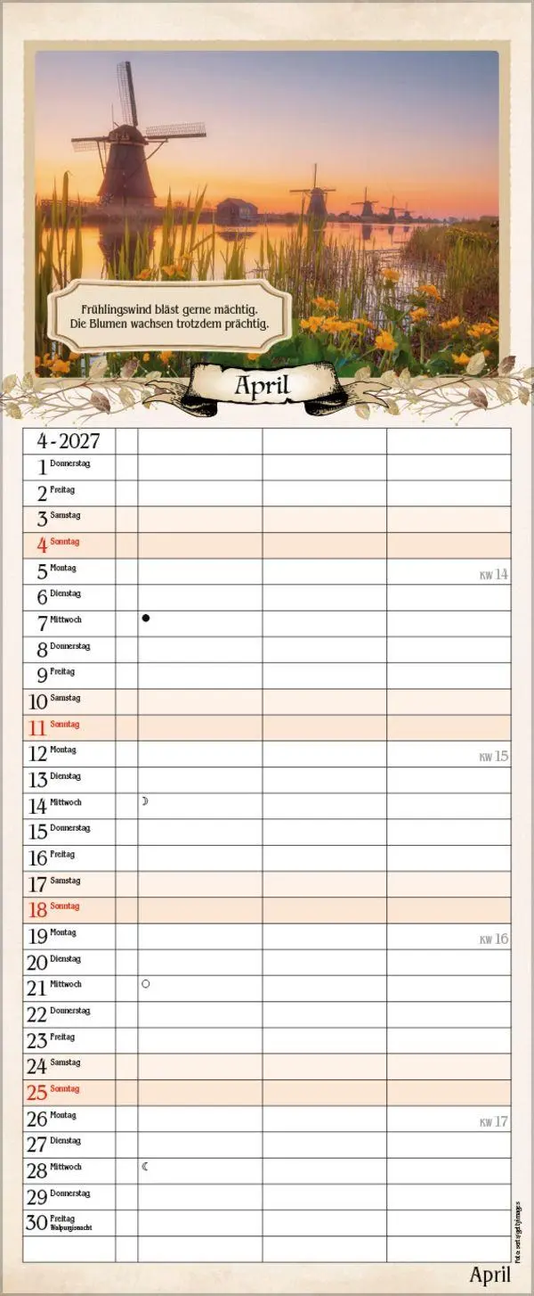 Bild: 9783819304262 | Planer für Rentner 2027 | Verlag Korsch | Kalender | 14 S. | Deutsch