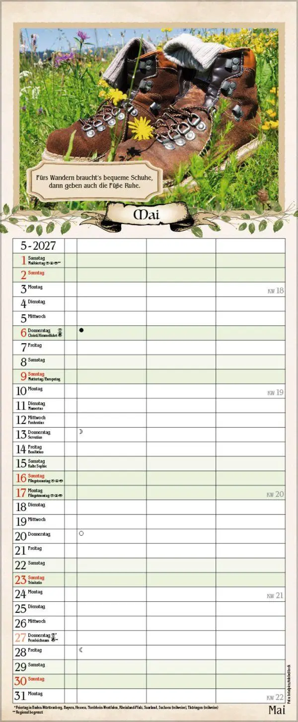 Bild: 9783819304262 | Planer für Rentner 2027 | Verlag Korsch | Kalender | 14 S. | Deutsch