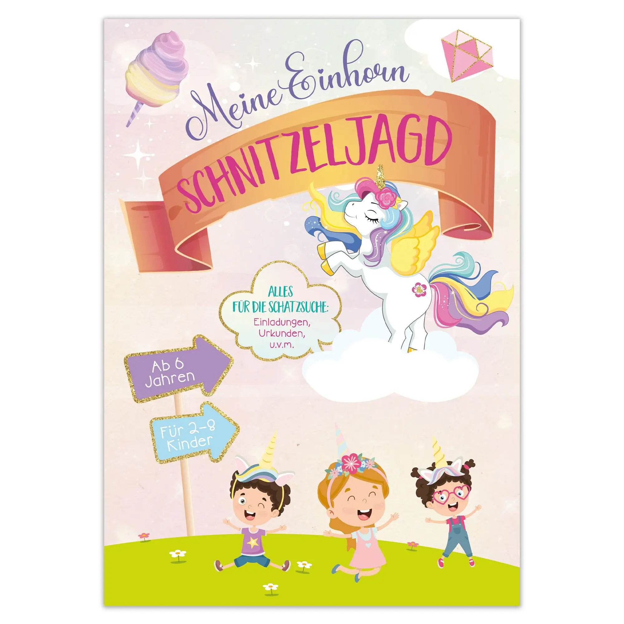 Cover: 9783963474262 | Activity Heft: Meine Einhorn Schnitzeljagd | Broschüre | 48 S. | 2025