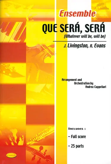 Cover: 9788850704262 | Que Sera Sera | T &amp; EVAN LIVINGSTON | Taschenbuch | Partitur + Stimmen