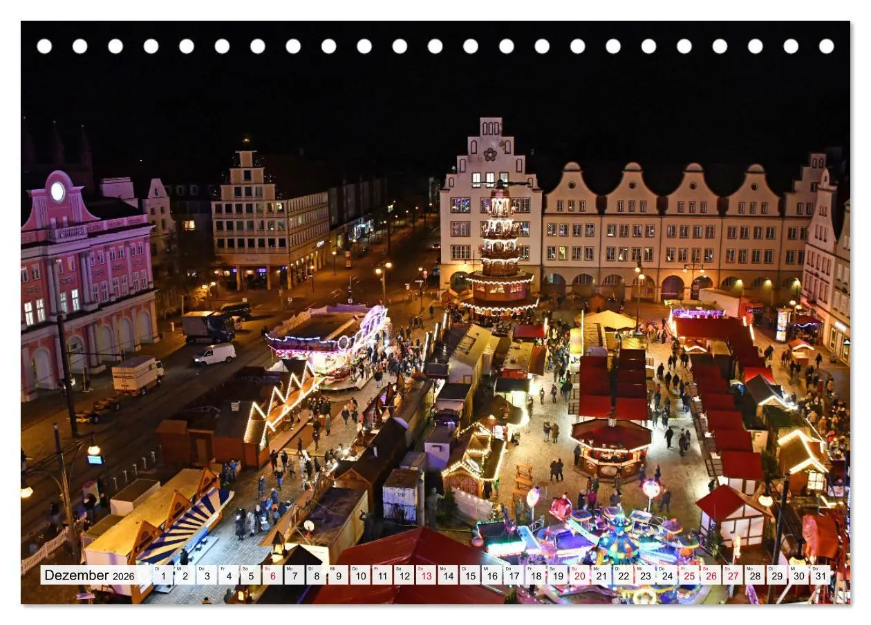 Bild: 9783457644362 | Hansestadt ROSTOCK, das Tor zur Ostsee (Tischkalender 2026 DIN A5...
