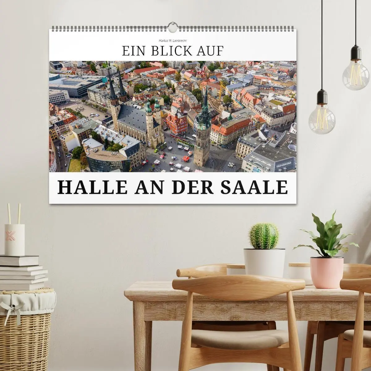 Bild: 9783594024362 | Ein Blick auf Halle an der Saale (Wandkalender 2027 DIN A2 quer),...