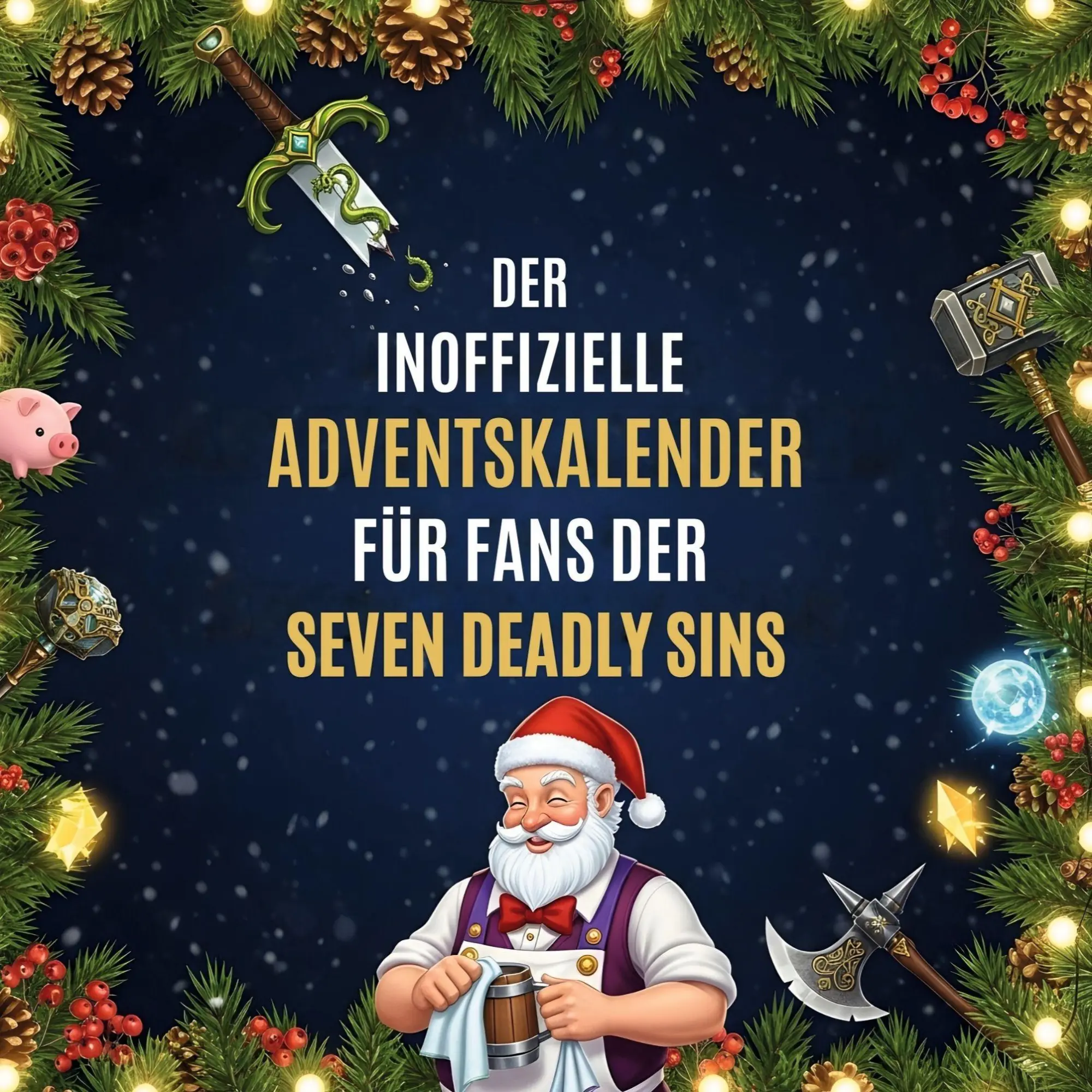 Cover: 9783695314362 | Der inoffizielle Adventskalender für Fans von Seven Deadly Sins | Buch