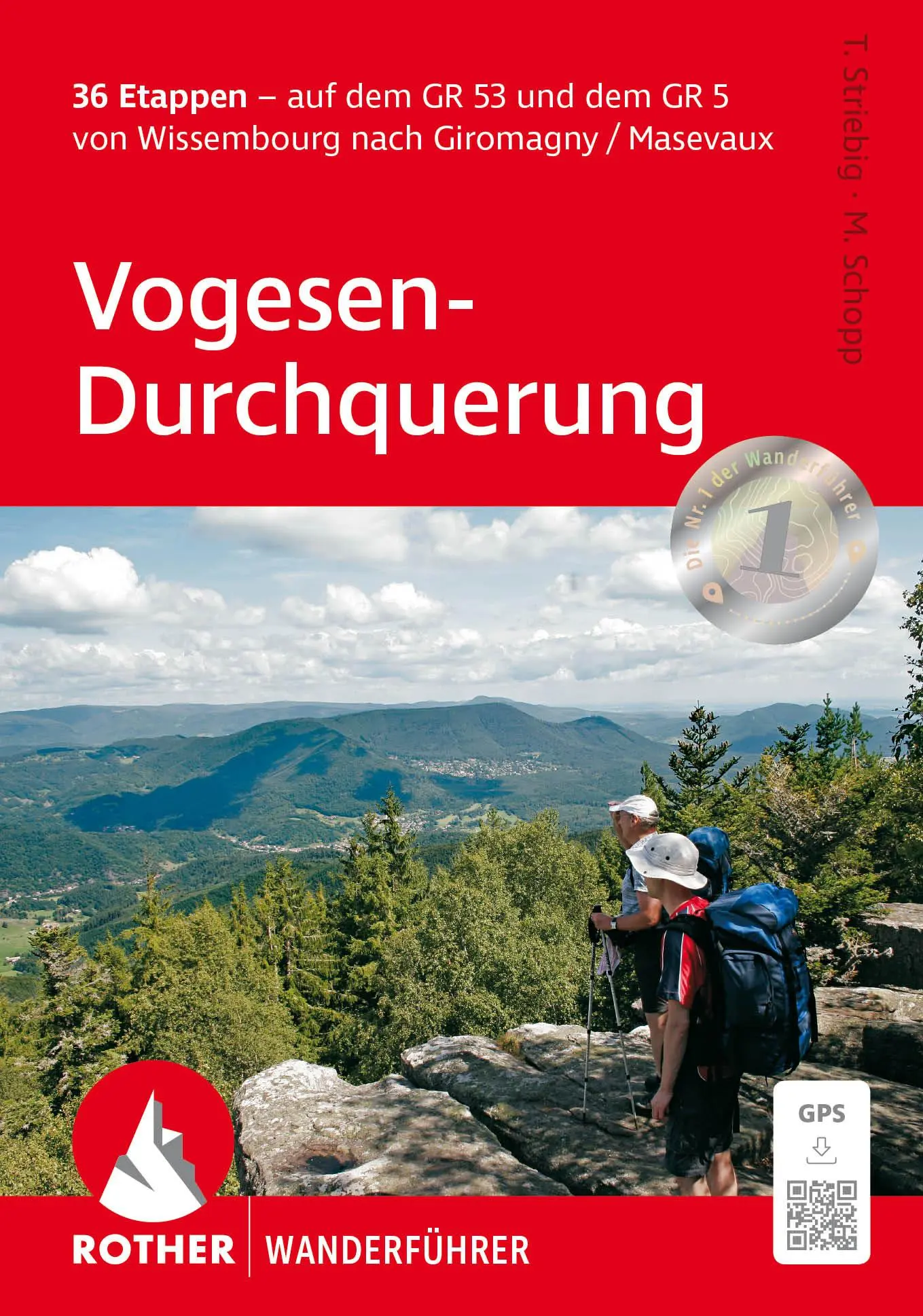 Cover: 9783763314362 | Vogesen-Durchquerung | Thomas Striebig (u. a.) | Taschenbuch | 208 S.