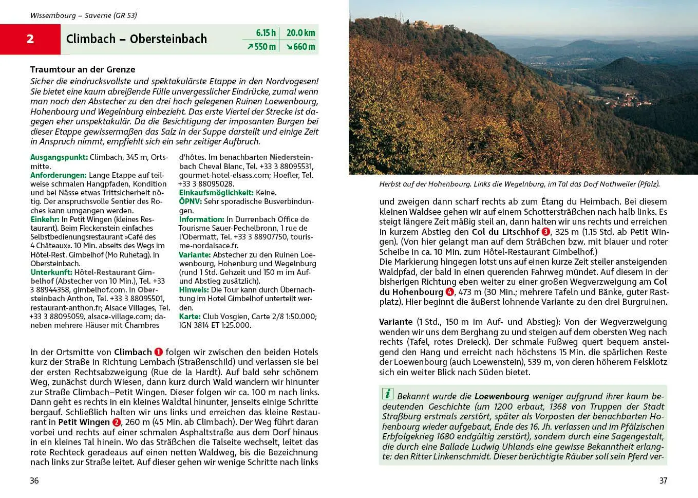 Bild: 9783763314362 | Vogesen-Durchquerung | Thomas Striebig (u. a.) | Taschenbuch | 208 S.
