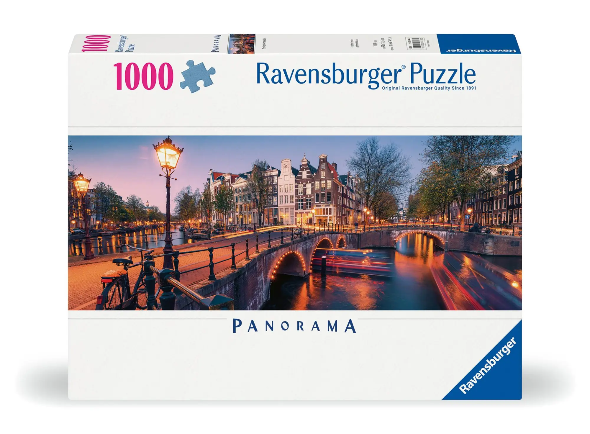 Cover: 4005555004462 | Erwachsenenpuzzle 1000 Teile - Abend in Amsterdam | Spiel | 12000446