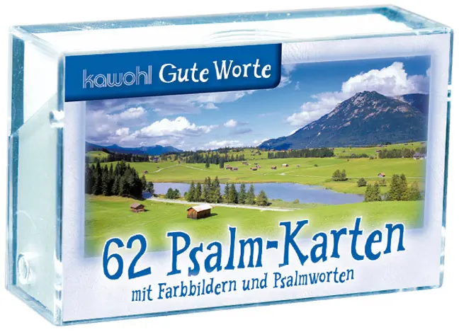Cover: 4034905014462 | 62 Psalm-Karten mit Farbbildern und Psalmworten | 62 Karten | Deutsch