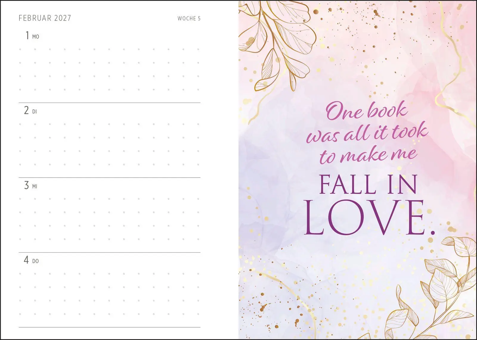 Bild: 4036442014462 | Buchkalender 2027: In my Romance Era | Groh Verlag | Taschenbuch