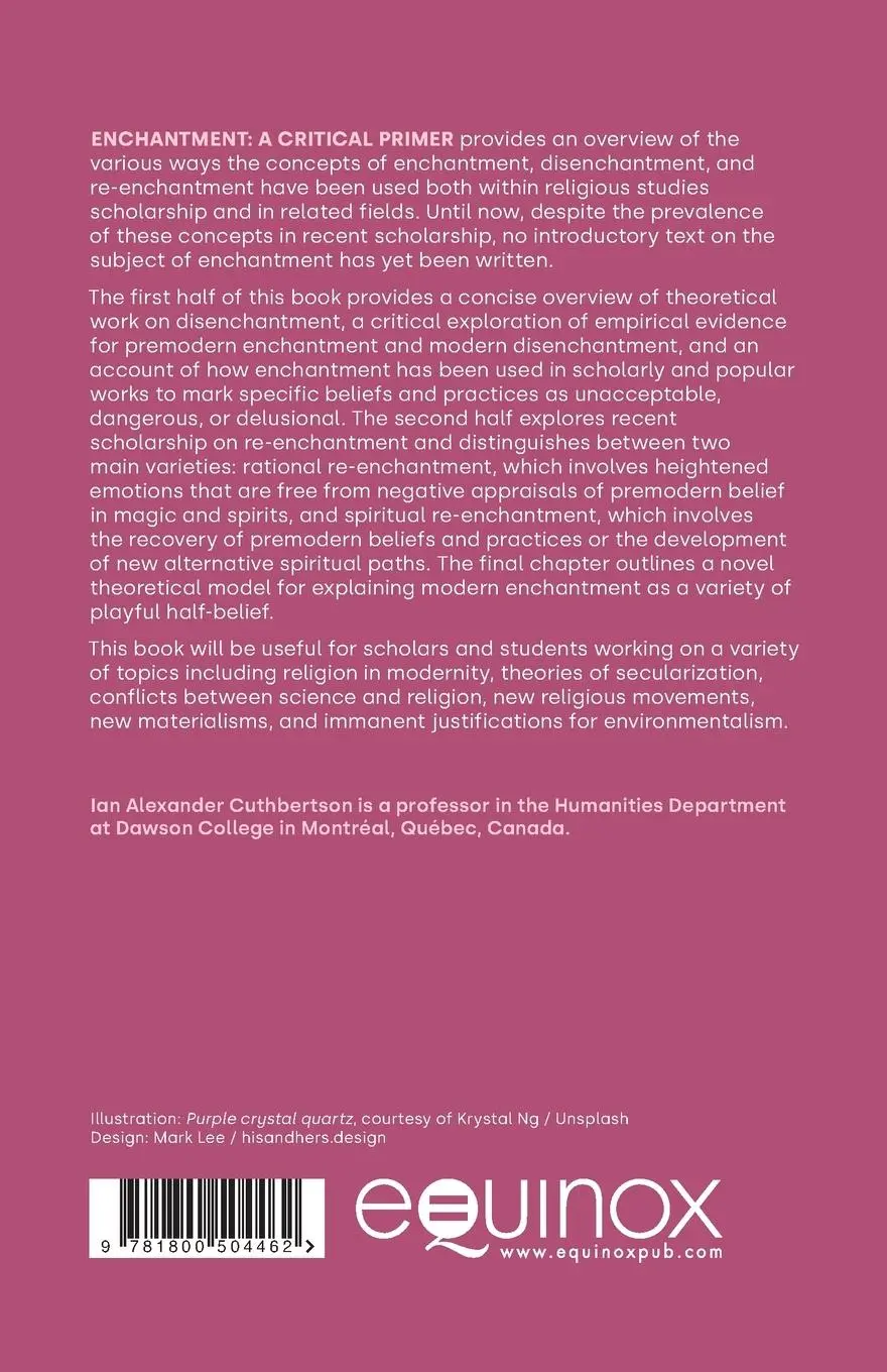 Rückseite: 9781800504462 | Enchantment | A Critical Primers | Ian Alexander Cuthbertson | Buch