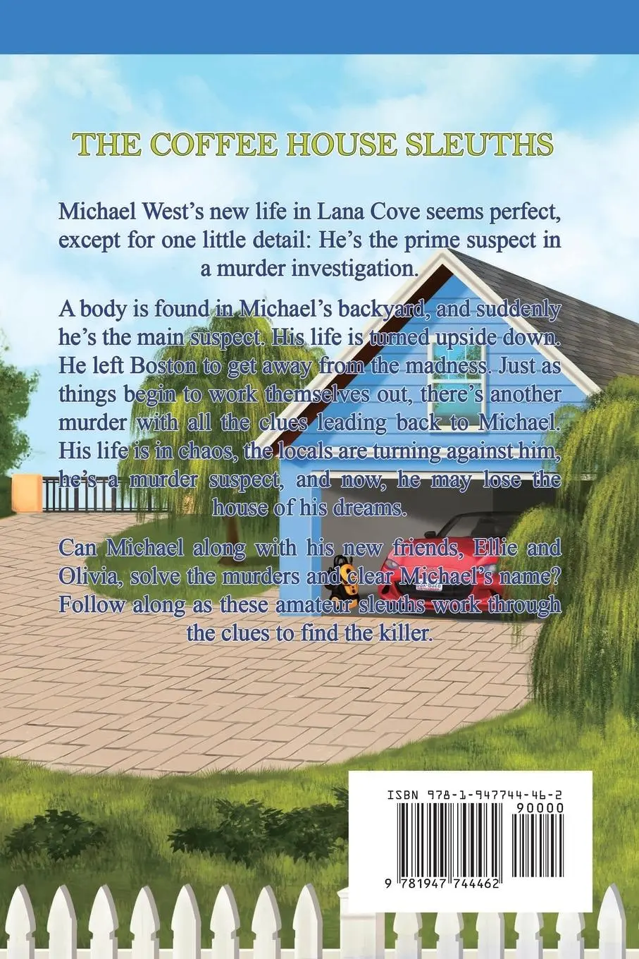 Rückseite: 9781947744462 | A Garden to Die For (Book 1) | The Coffee House Sleuths | T. Lockhaven