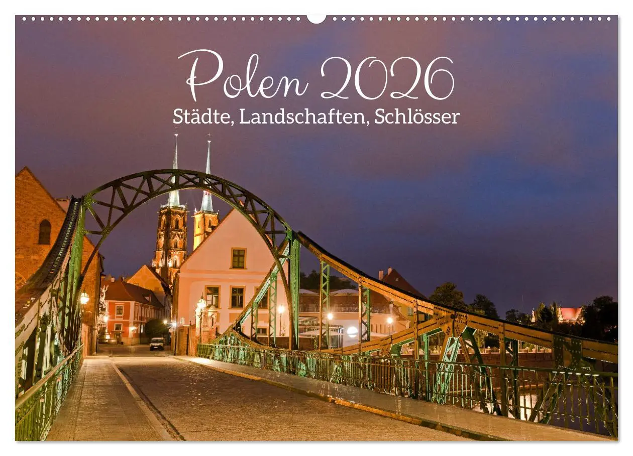 Cover: 9783457564462 | Polen - Städte, Landschaften, Schlösser (Wandkalender 2026 DIN A2...