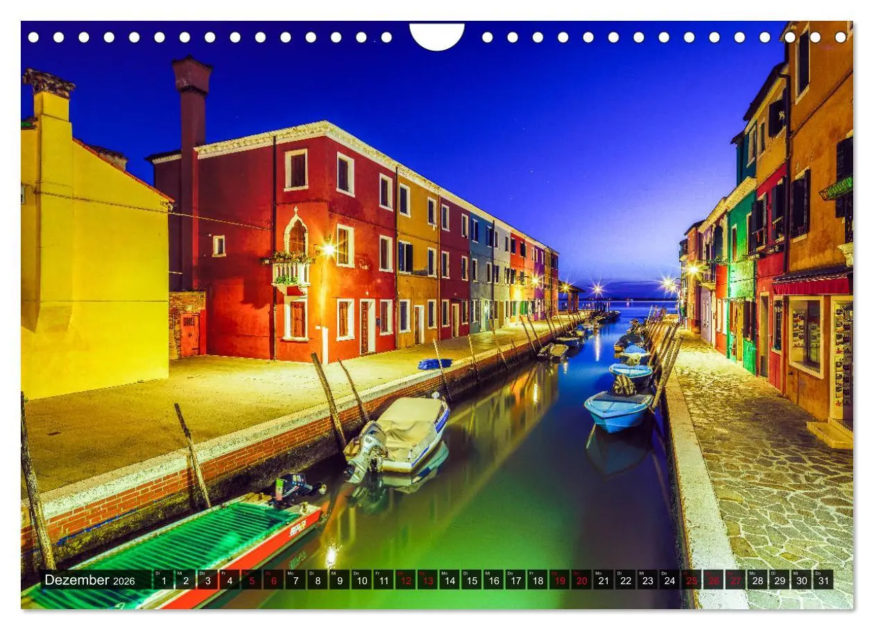 Bild: 9783457704462 | Burano - Die Insel der bunten Häuser (Wandkalender 2026 DIN A4...