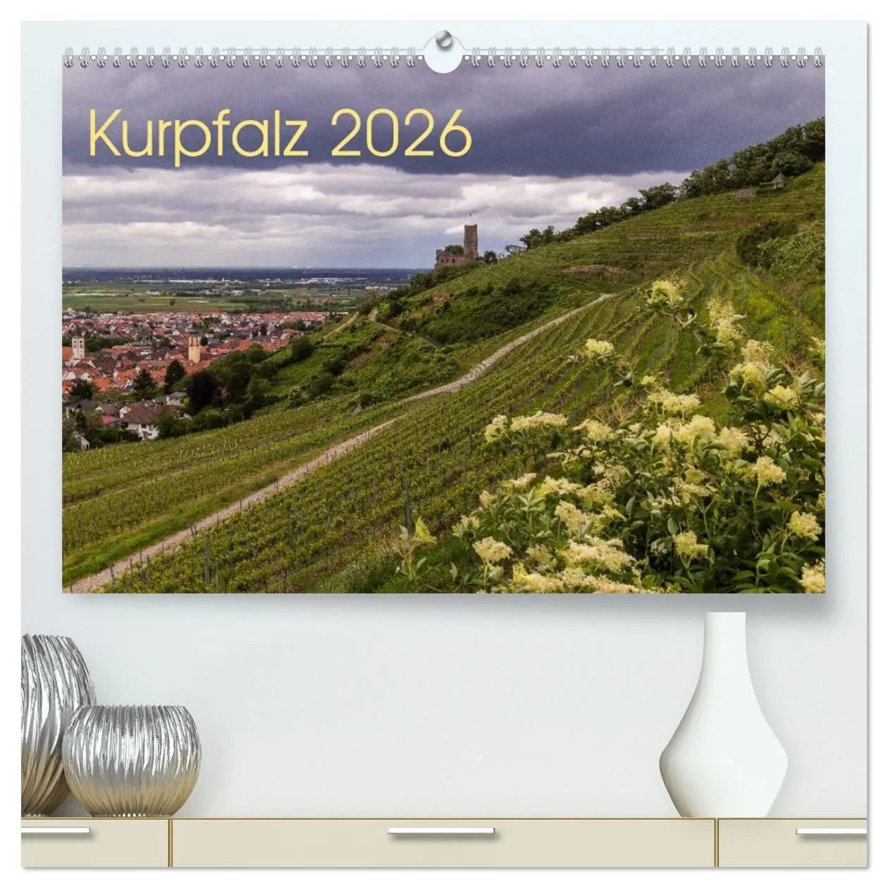 Cover: 9783516034462 | Kurpfalz 2026 (hochwertiger Premium Wandkalender 2026 DIN A2 quer),...