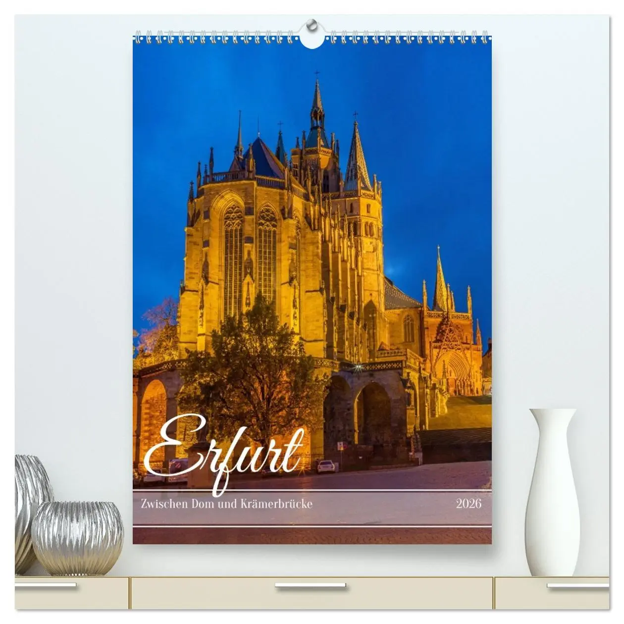 Cover: 9783516584462 | Erfurt - Zwischen Dom und Krämerbrücke (hochwertiger Premium...
