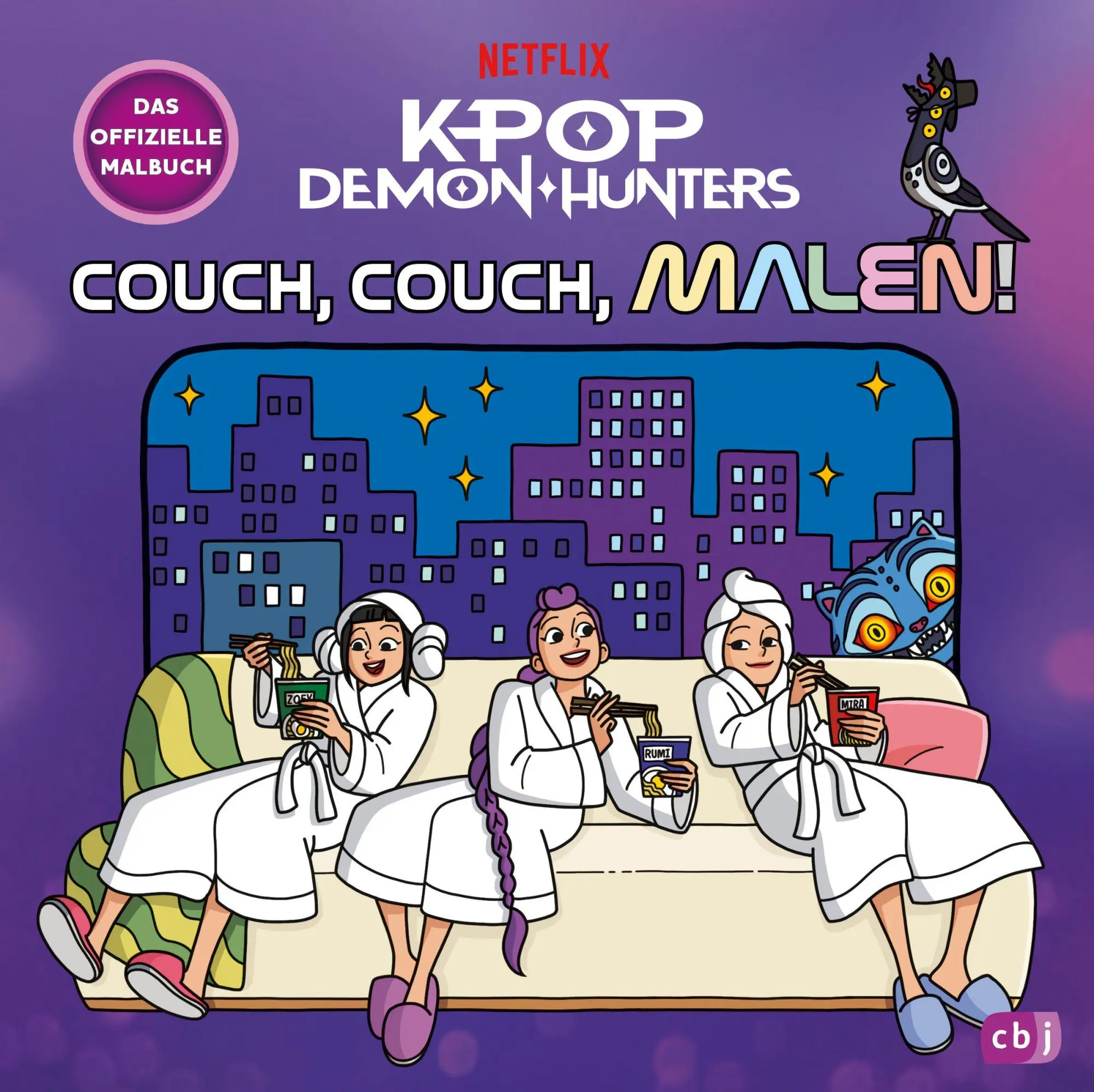Cover: 9783570184462 | KPop Demon Hunters - Couch, Couch, Malen! | Das offizielle Malbuch