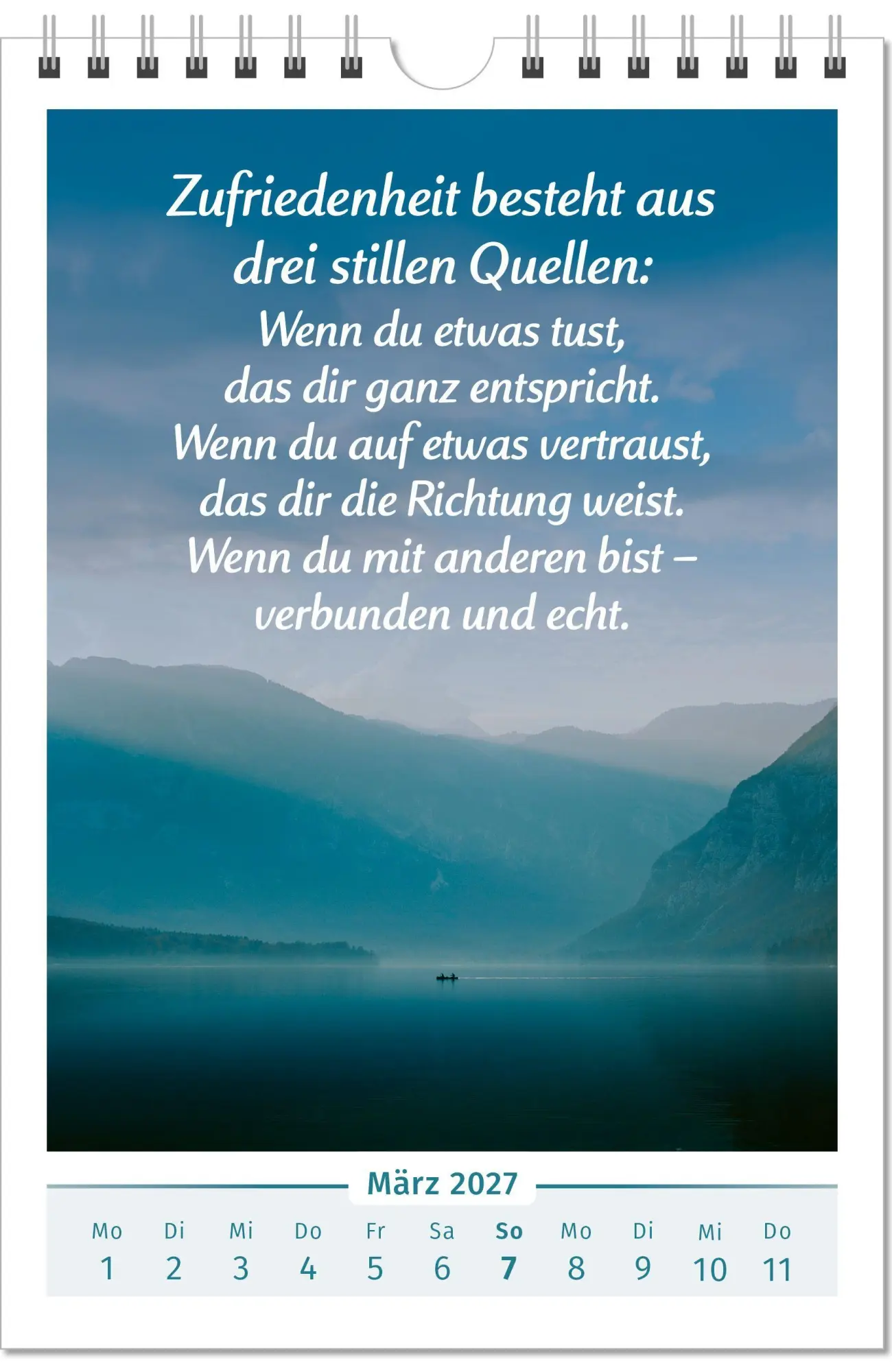 Bild: 9783910294462 | Der Lebensfreude-Kalender 2027 | Doris Wolf (u. a.) | Kalender | 40 S.