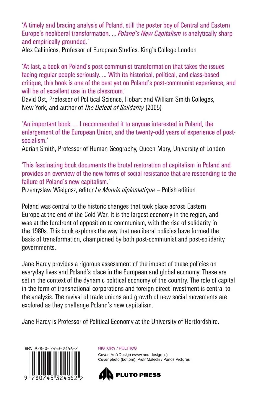 Rückseite: 9780745324562 | Poland's New Capitalism | Jane Hardy | Taschenbuch | Englisch | 2009