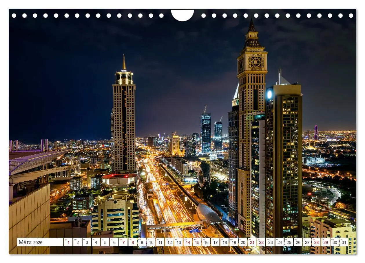 Bild: 9783457314562 | Dubai - Das achte Weltwunder (Wandkalender 2026 DIN A4 quer),...