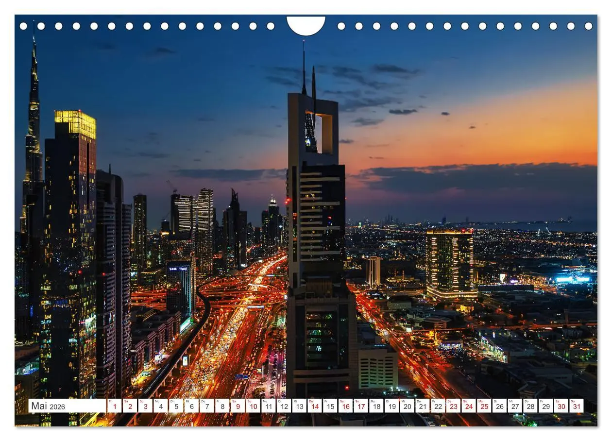 Bild: 9783457314562 | Dubai - Das achte Weltwunder (Wandkalender 2026 DIN A4 quer),...