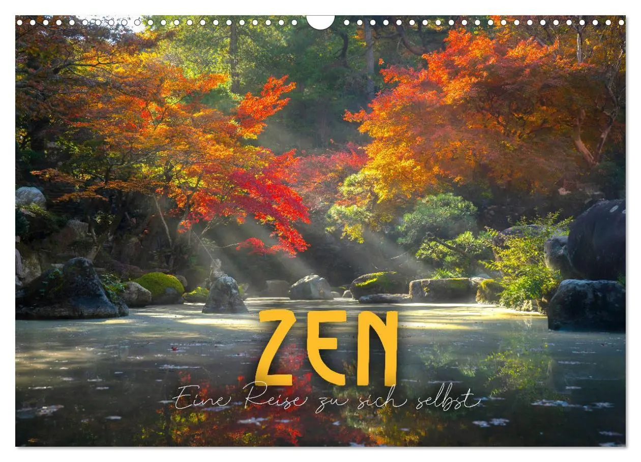 Cover: 9783457554562 | ZEN - Eine Reise zu sich selbst (Wandkalender 2026 DIN A3 quer),...
