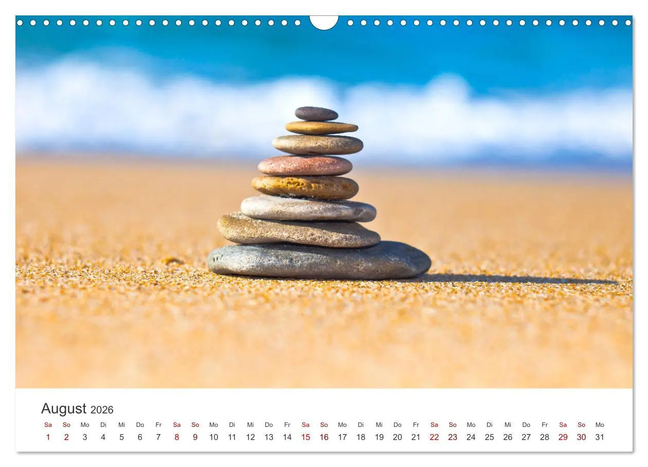 Bild: 9783457554562 | ZEN - Eine Reise zu sich selbst (Wandkalender 2026 DIN A3 quer),...