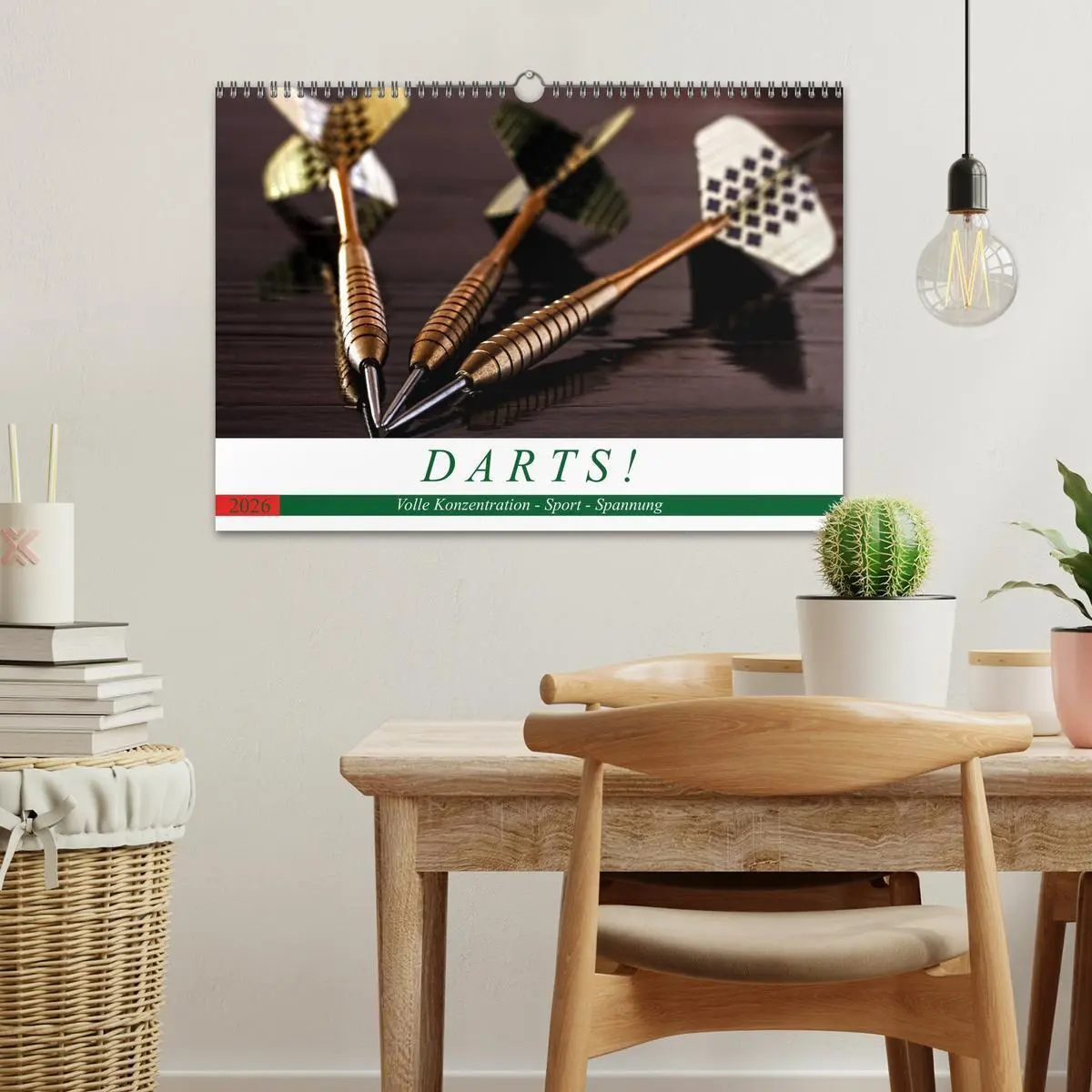 Bild: 9783457934562 | Darts. Konzentration - Sport - Spannung (Wandkalender 2026 DIN A3...