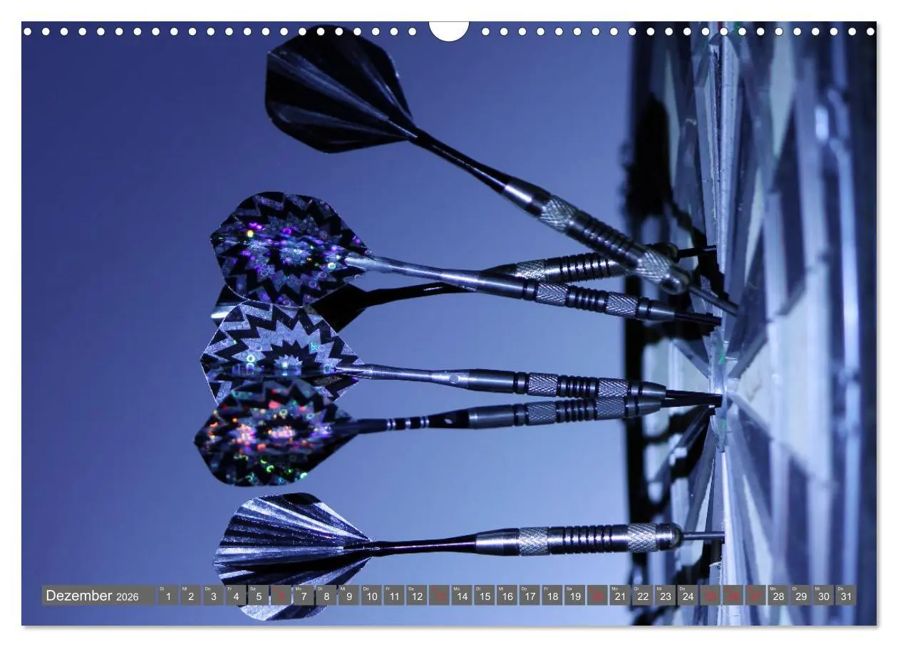 Bild: 9783457934562 | Darts. Konzentration - Sport - Spannung (Wandkalender 2026 DIN A3...