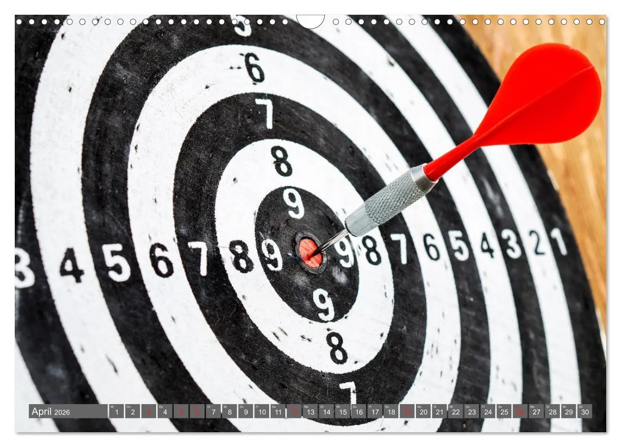 Bild: 9783457934562 | Darts. Konzentration - Sport - Spannung (Wandkalender 2026 DIN A3...