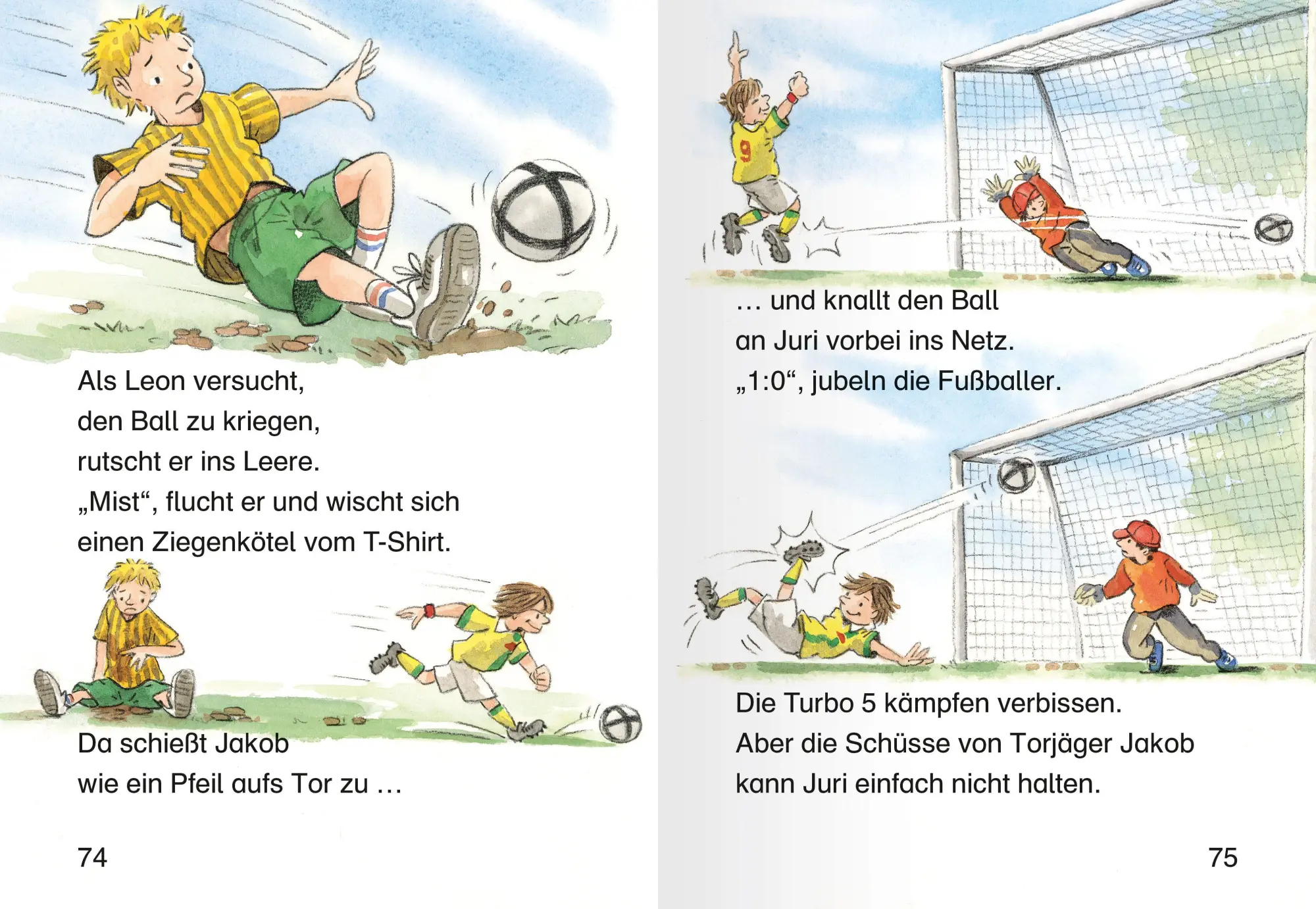Bild: 9783473464562 | Leserabe Sonderausgaben - Fußballabenteuer zum Lesenlernen | Buch