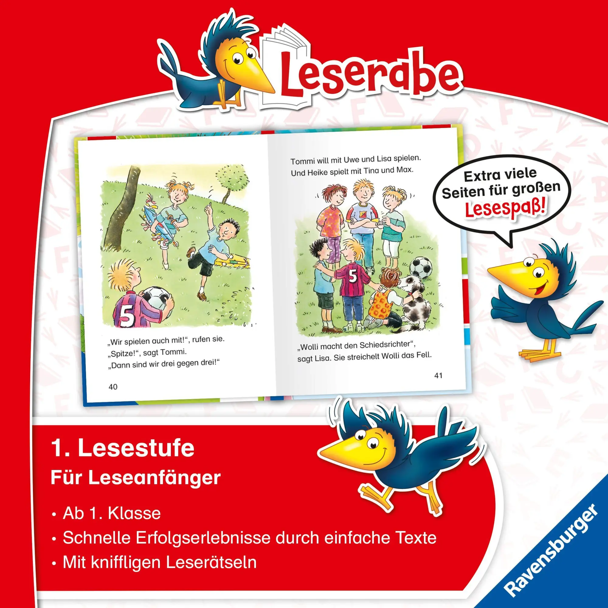Bild: 9783473464562 | Leserabe Sonderausgaben - Fußballabenteuer zum Lesenlernen | Buch