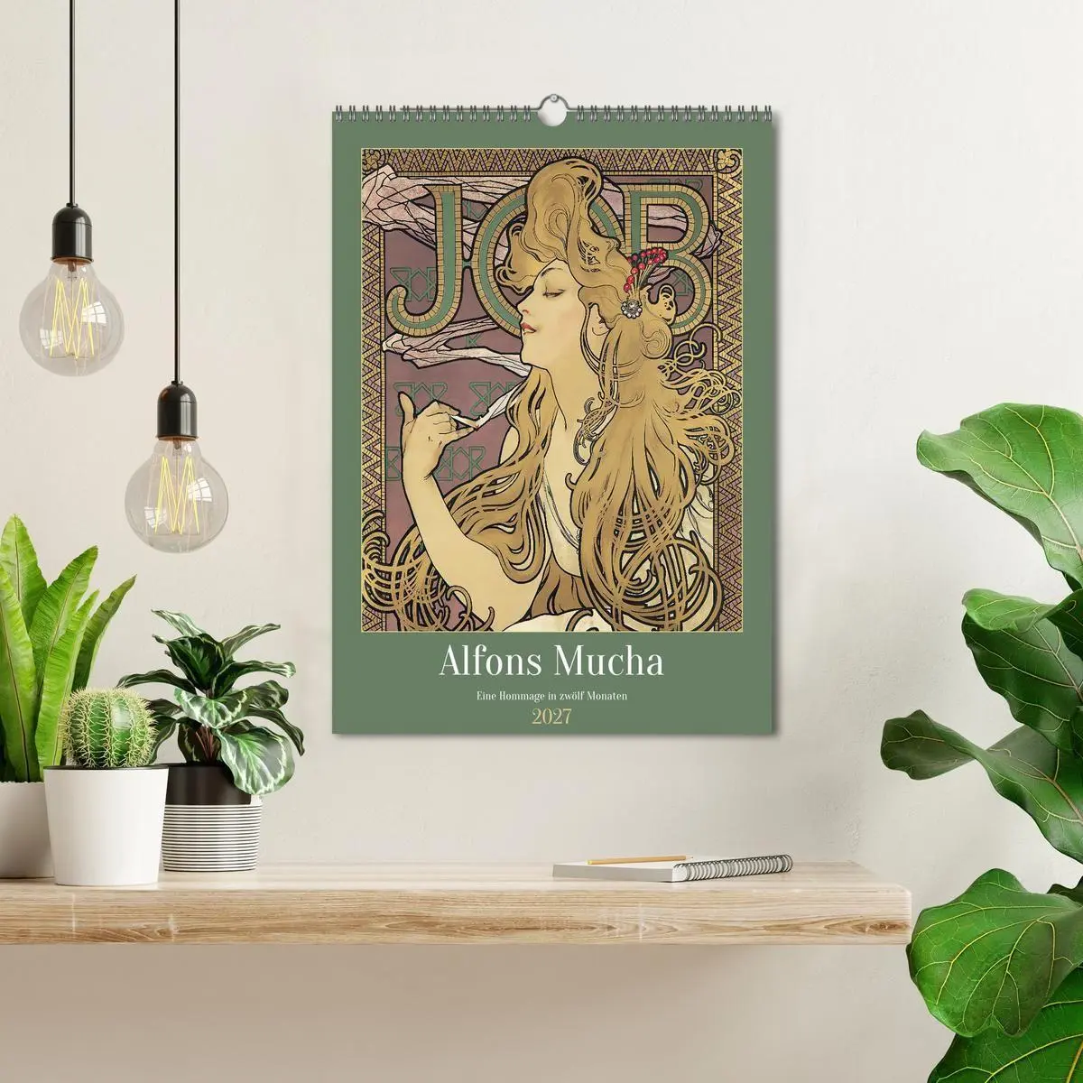 Bild: 9783569284562 | Alfons Mucha - Eine Hommage in zwölf Monaten (Wandkalender 2027 DIN...