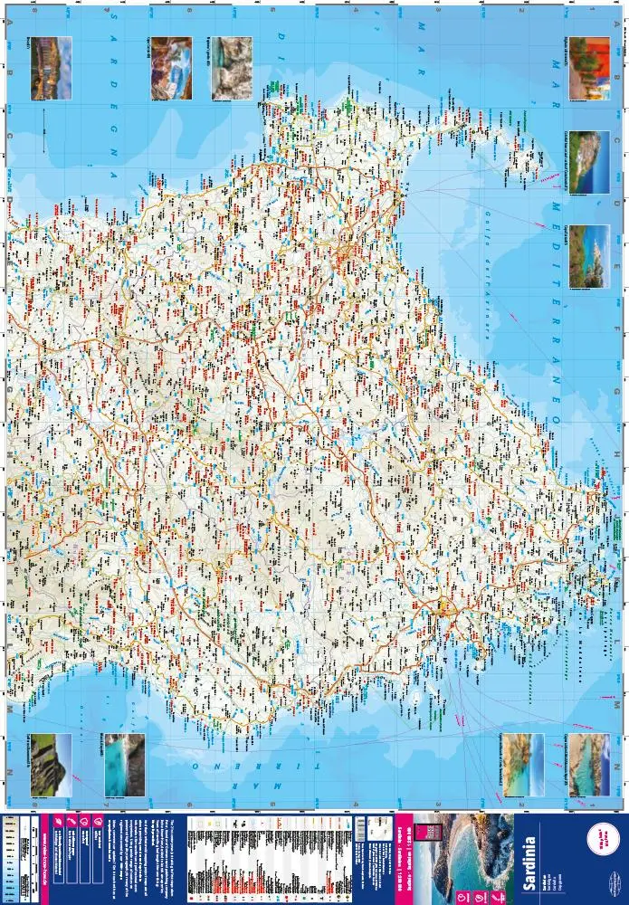Bild: 9783831774562 | Reise Know-How Landkarte Sardinien / Sardinia (1:200.000) | 2 S.