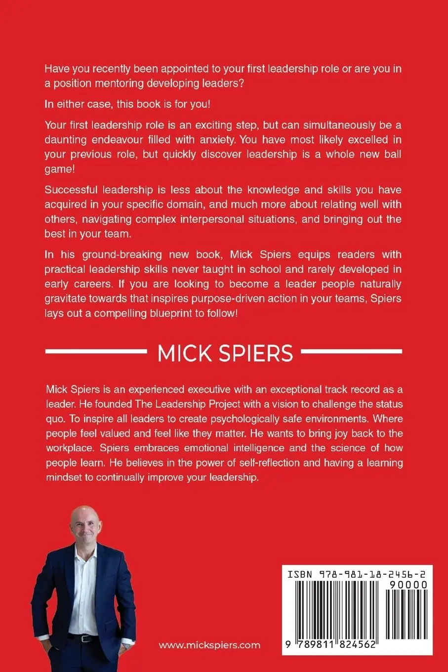 Rückseite: 9789811824562 | You're a leader, now what? | Mick Spiers | Taschenbuch | Englisch