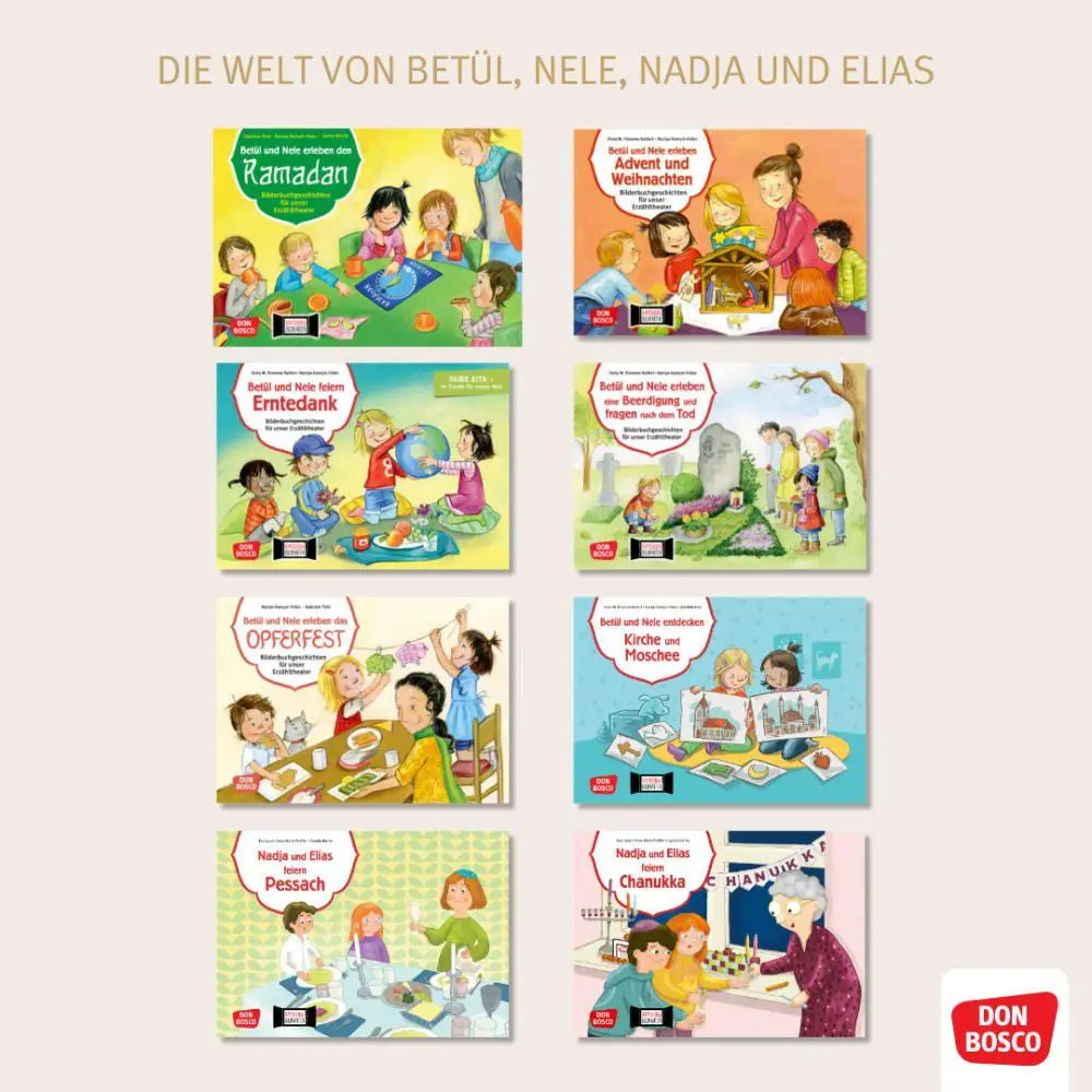 Bild: 4260694924662 | Nadja und Elias feiern Chanukka. Kamishibai Bildkartenset | Box | 2026
