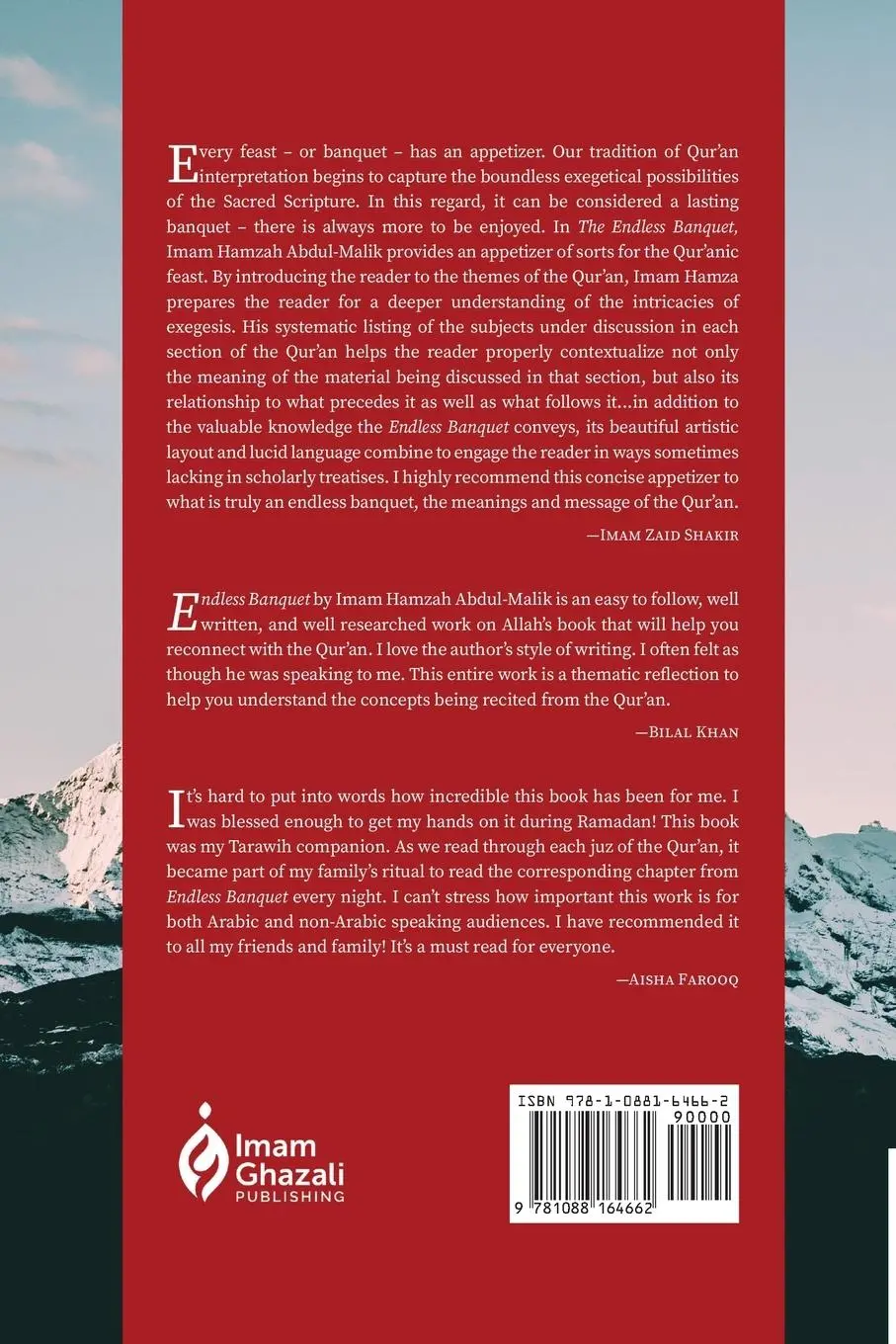 Rückseite: 9781088164662 | The Endless Banquet (Volume III) | Hamzah Abdul-Malik | Taschenbuch