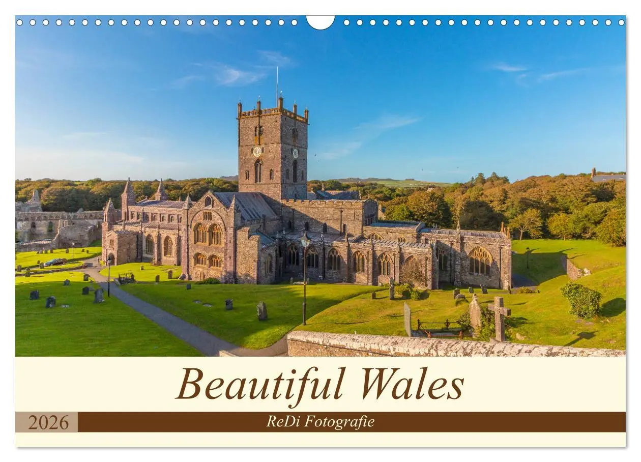 Cover: 9783516564662 | Beautiful Wales (Wall Calendar 2026 DIN A3 landscape), CALVENDO 12...