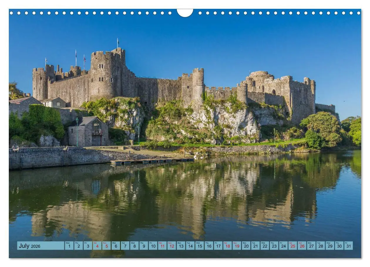 Bild: 9783516564662 | Beautiful Wales (Wall Calendar 2026 DIN A3 landscape), CALVENDO 12...