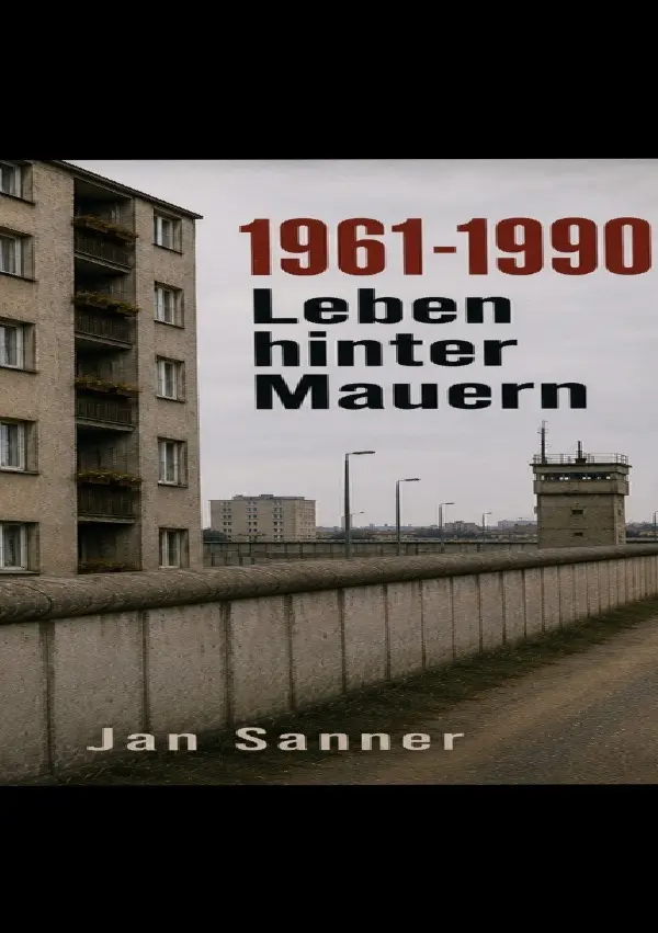 Cover: 9783565524662 | 1961-1990 Leben hinter Mauern | Jan Sanner | Taschenbuch | 308 S.