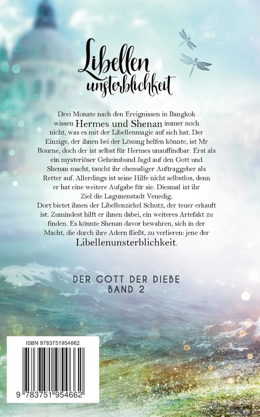 Rückseite: 9783751954662 | Libellenunsterblichkeit | Der Gott der Diebe Band 2 | B. E. Pfeiffer