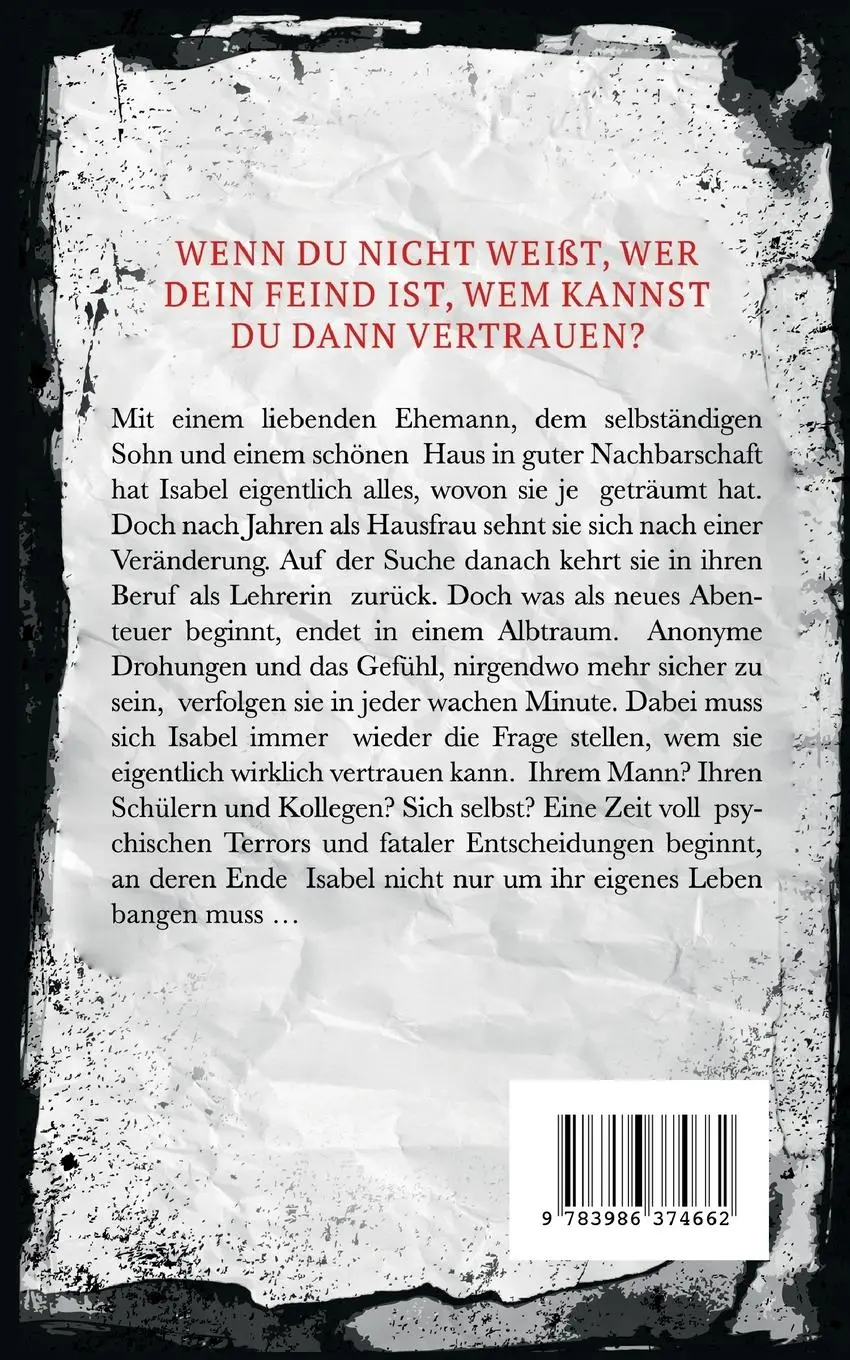 Rückseite: 9783986374662 | Die Angst lauert im Schatten | Ursula Großmann | Taschenbuch | 528 S.