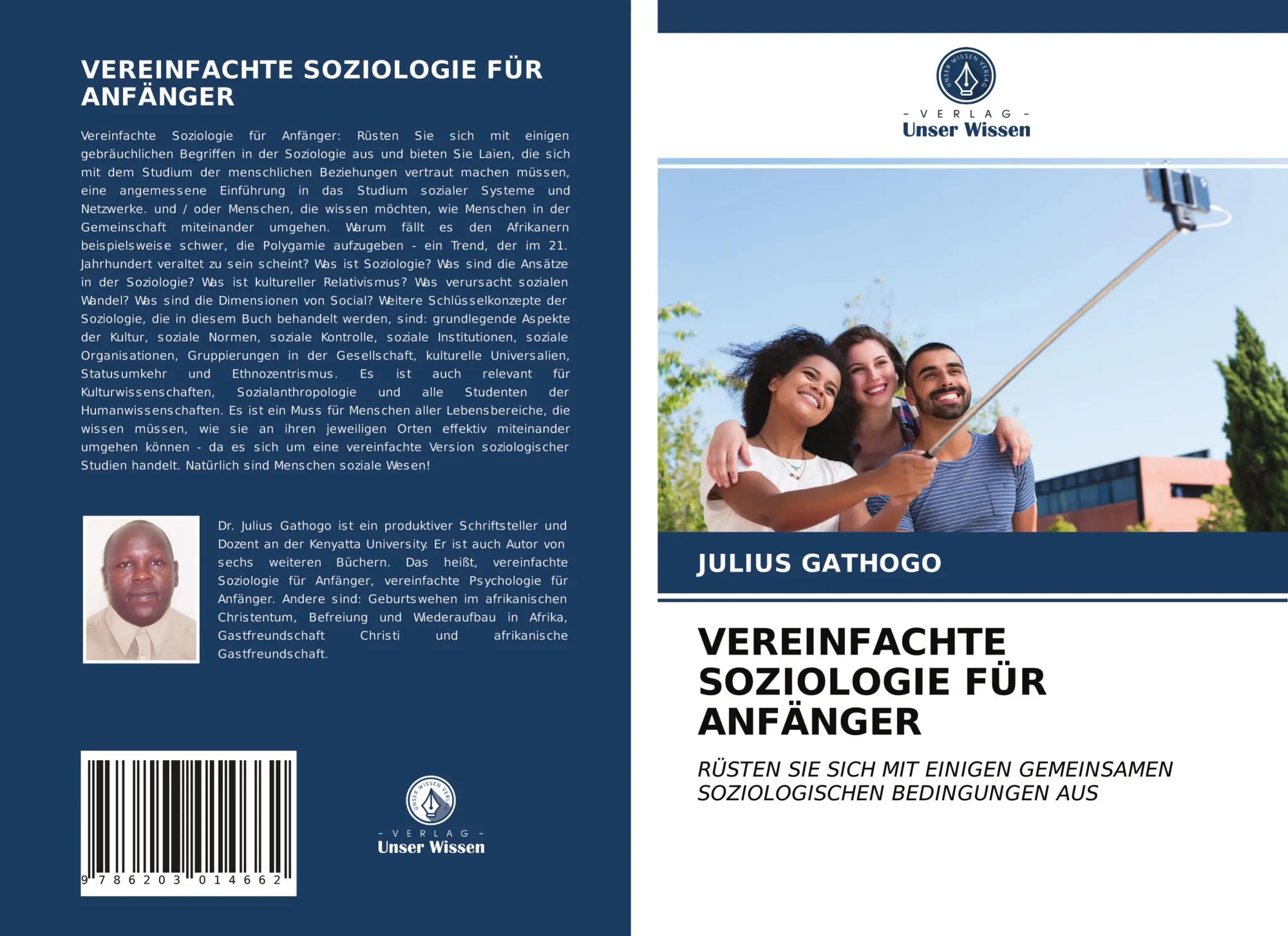 Cover: 9786203014662 | VEREINFACHTE SOZIOLOGIE FÜR ANFÄNGER | Julius Gathogo | Taschenbuch