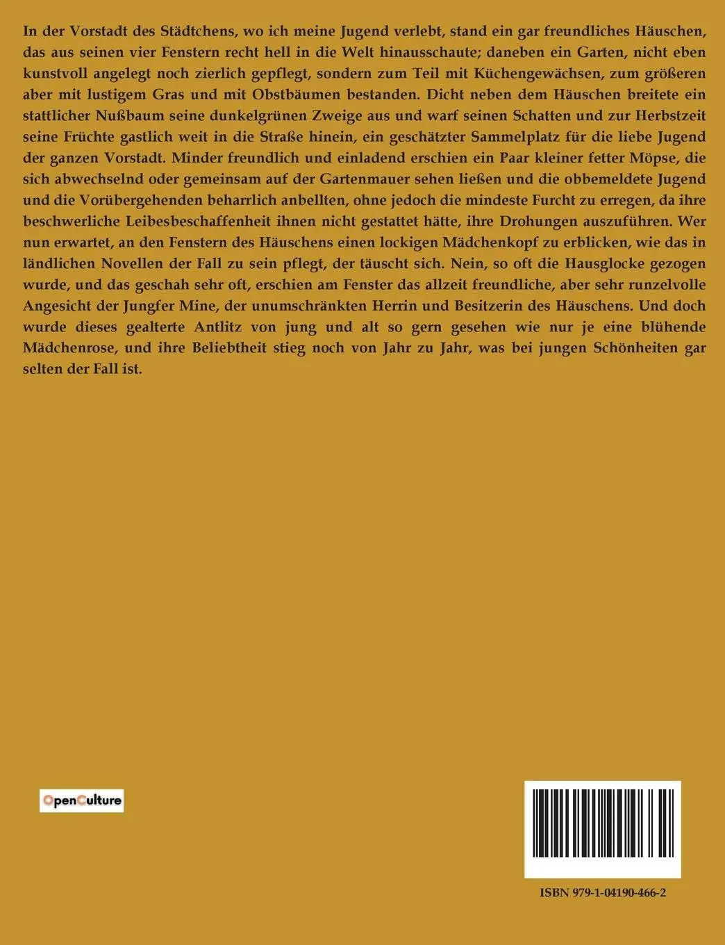 Rückseite: 9791041904662 | Neue Bilder und Geschichten aus Schwaben | Ottilie Wildermuth | Buch