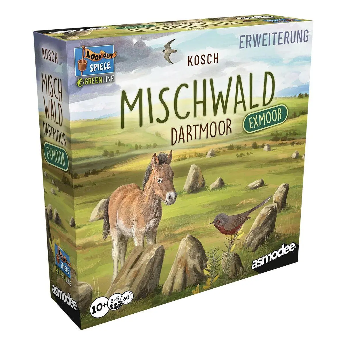 Cover: 3558387004762 | Mischwald Dartmoor - Exmoor | Spiel | Deutsch | 2026 | Asmodee GmbH