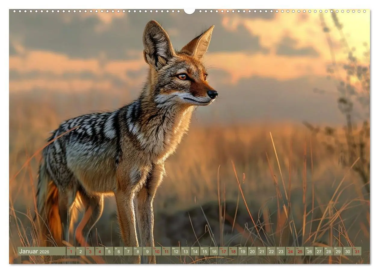 Bild: 9783457394762 | Die wilden Hunde (Wandkalender 2026 DIN A2 quer), CALVENDO...